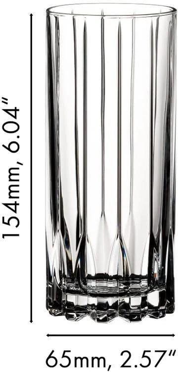 Riedel Longdrinkglazen, 2 stuks