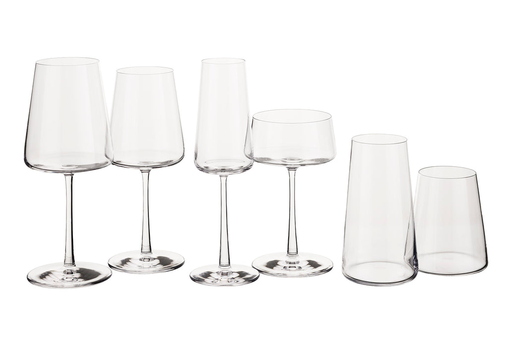 Stölze Lausitz Rode wijnglas Power, 6 stuks