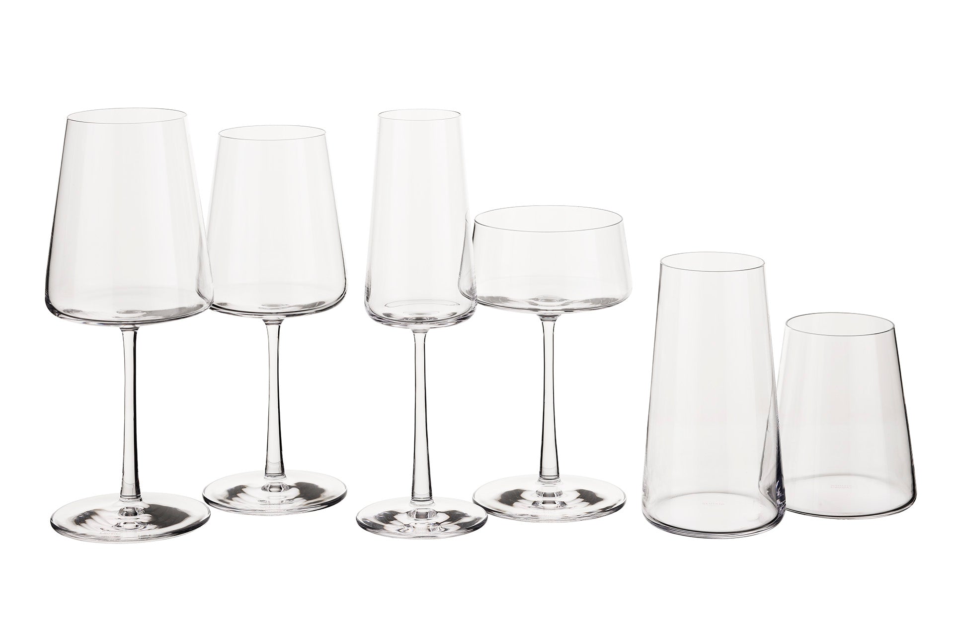 Stölze Lausitz Rode wijnglas Power, 6 stuks